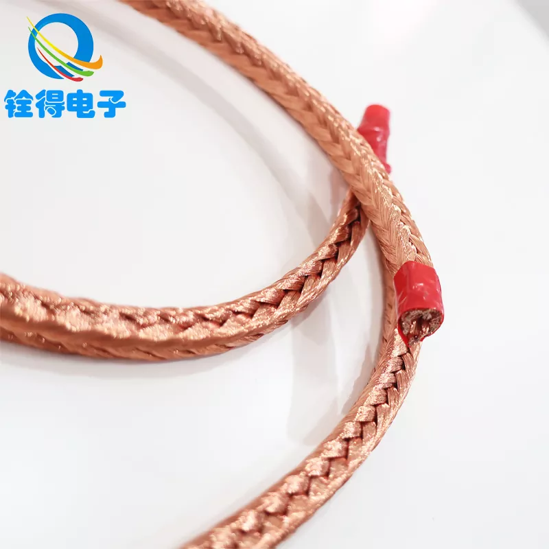 ເສັ້ນລວດ braided ທອງແດງ Square